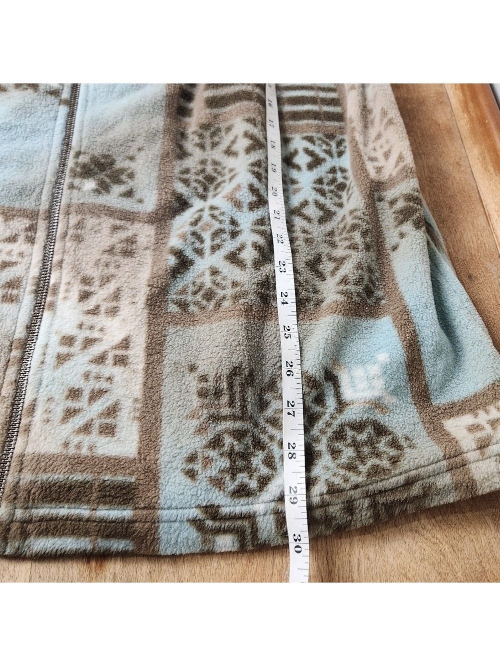 Vintage TanJay Cozy Fleece Coat Sweater 2X - Picture 10 of 12